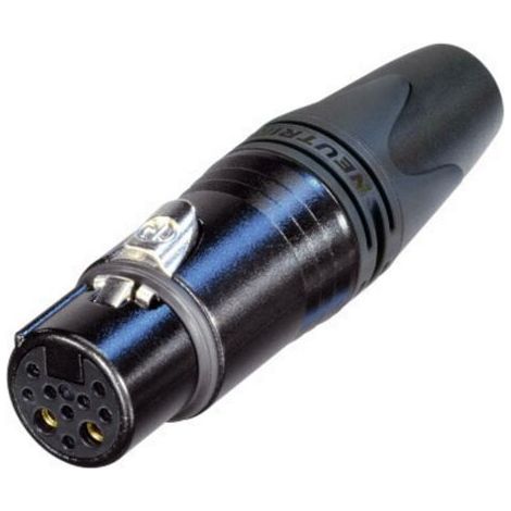 XLR femelle, droit Neutrik NC10FXX-14-B Nombre de pôles: 10 noir 1 pc(s) X968111 (1/3)