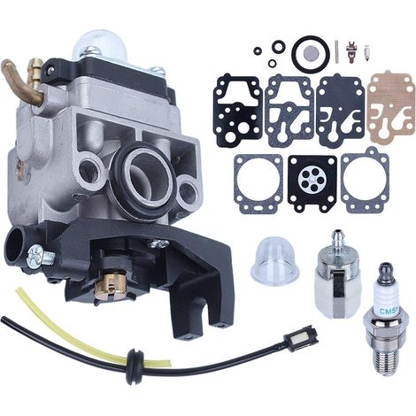 Carburateur Adefol compatible avec Honda GX35 HHT35 HHT35S Tondeuse à gaz, générateur 16100-Z0Z-034 Tronçonneuse avec kit de conduite d'essence (1/5)