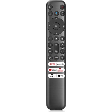 Remplacement Telecommande TCL pour TCL Smart TV 4K Google/Android UHD QLED TV, Aucun Réglage Requis (1/5)
