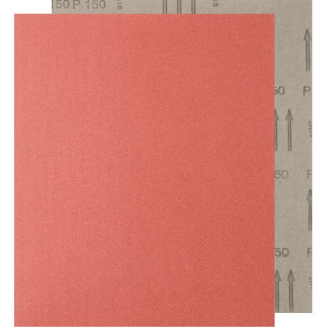 PFERD TOOLS Papier Schleifbogen Korund 230x280mm BP A150 universell für Holz, Farbe und Lack 100 Stk (1/5)