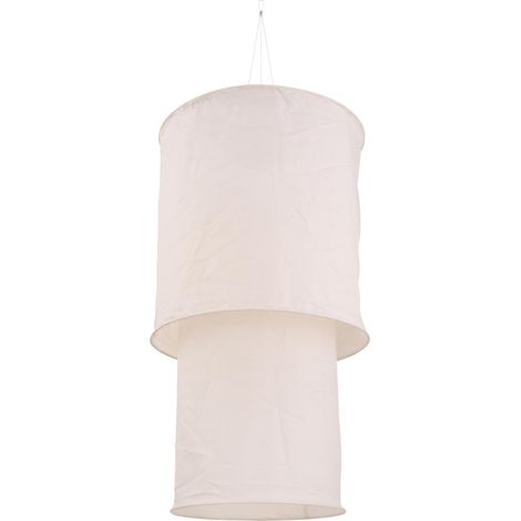 LED SolarPendel IP44Ø40xH100cm Leinen/Kusto ws 11 LED 1800K