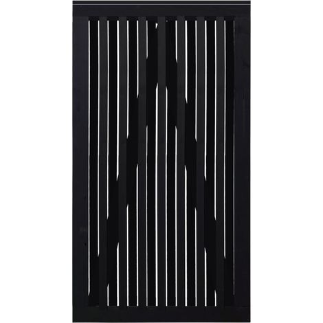 Plus Tor Nagano 100 x 180 cm RAL 9005 Schwarz