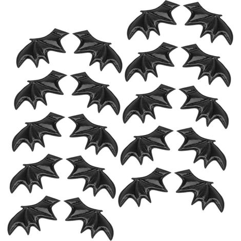 40 pezzi di pipistrelli per decorazioni di Halloween fai da te, accessori, vestiti, scarpe (1/5)