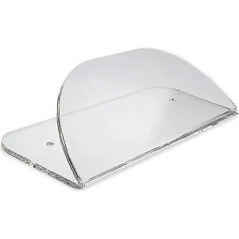 Skateboard-Präsentationsständer, wandmontiertes Skateboard-Regal, transparentes Acryl-Skateboard-Aufbewahrungsregal, Wandmontage mit Schrauben, hochbelastbares Auto-Regal (1/2)