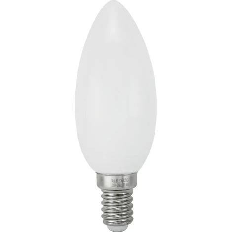 Bombilla Led E14 4w 3000k Vela Fullglass Dh 81.136/c/cal