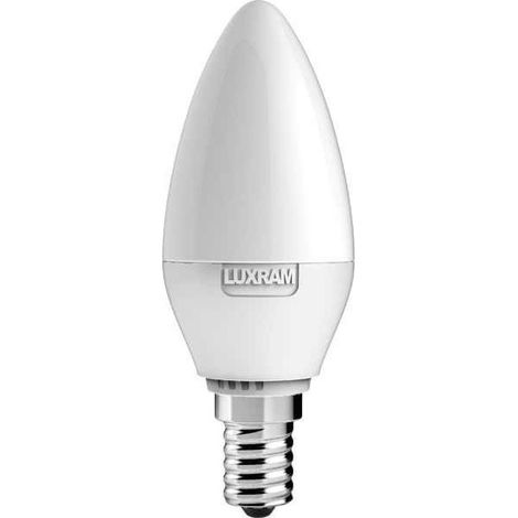 Ampoule e14 (slim) bougie value max led 6.5w 4000k 650lm -a+