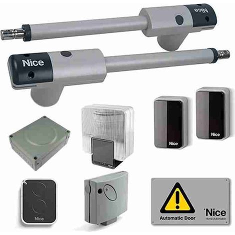 Nice TOO4500KCE - Kit für l'Automatisierung von Flügeltore mit ante bis zu für 4,5 m und 250 kg, 230 Vac, für Montage außen