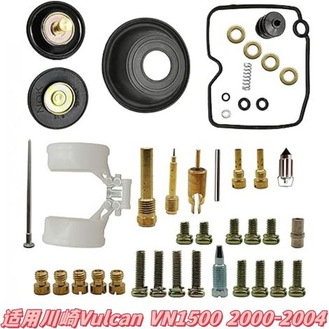 Kit de réparation de carburateur pour moto Kawasaki Vulcan VN1500 (2000-2004)