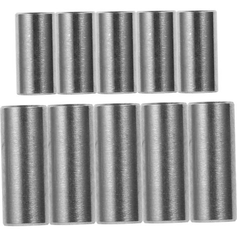 Healeved Lot de 10 écrous soudage allongés ronds en acier (1/5)