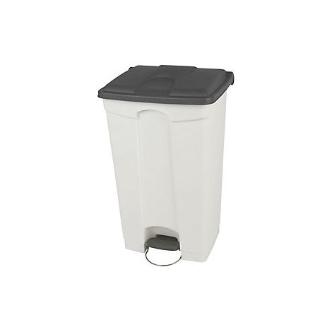 Pedal-/Tretabfallsammler Volumen 90 l BxHxT 505 x 790 x 410 (1/5)