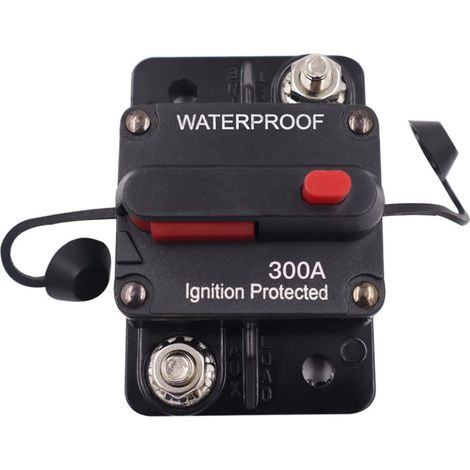 Disjoncteur 300A (supporte une plage de 30A à 300A), adapté aux moteurs de chalutage marins, bateaux, VTT, etc. (1/4)
