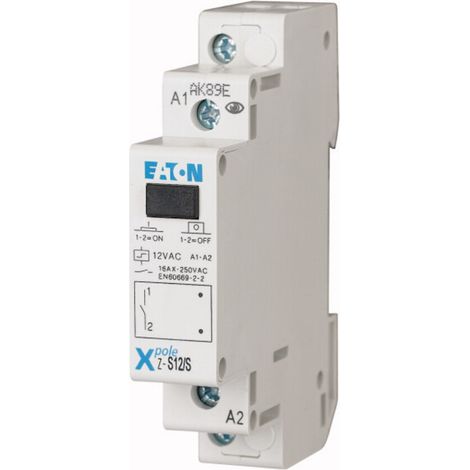 Eaton Stromstossschalter 12VAC/16A/1S Z-S12/S