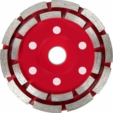 Disco diamantato per levigatura di cemento, pietra, mattoni, marmo e granito, 125 mm, Irisfr (1 pz) (1/5)