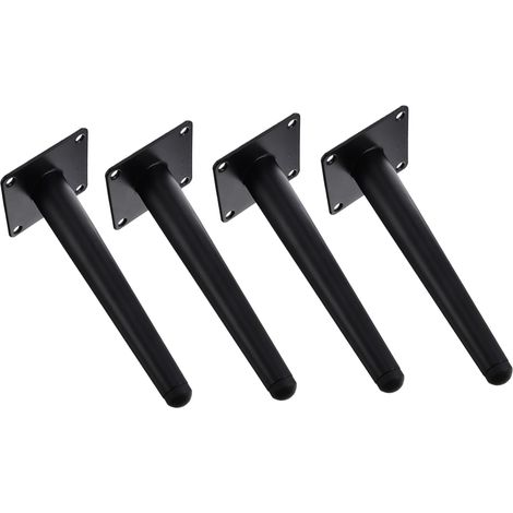 de 4 pieds en fer pour canap armoire lit meubles de salon et (1/5)