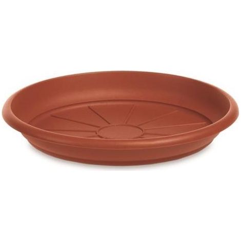 Sottovaso per piante rotondo Marrone Bama Ø 40 cm