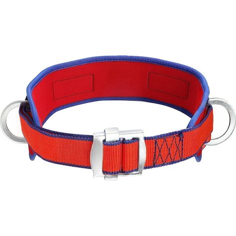 Ceinture de sécurité pour électricien en fibre de polyester, orange, harnais de travail en hauteur, sécurité (1/2)