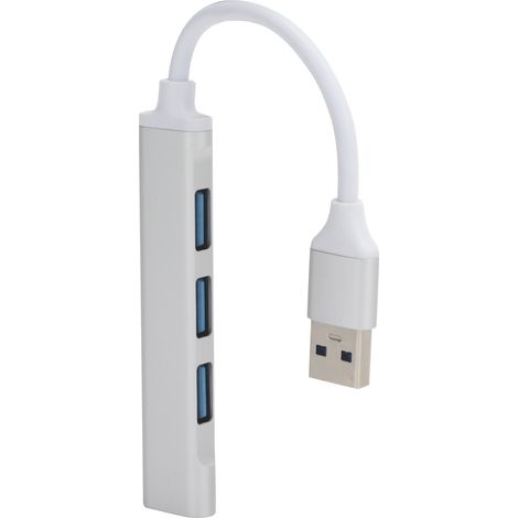 4-Port-USB-3.0-Hub aus Aluminium – Schneller Splitter für Computerperipheriegeräte (1/5)