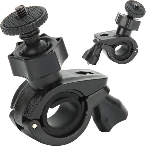 2PCS Support de Montage HD‑076A pour Caméra de Tableau de Bord Vélo Moto (Fixation à Vis)