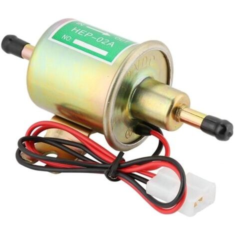 HEP02A Pompe à carburant électrique basse pression 12 V, essence, gaz, diesel avec kit d'installation (1/5)