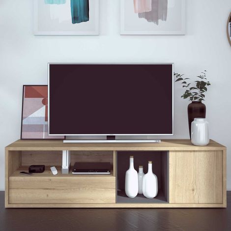 Meuble tv Frame 177cm - chêne clair (1/5)