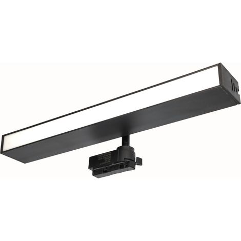 Jandei - Foco para carril lineal 30W luz 4200ºK marco negro