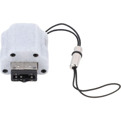 Adattatore di ricarica SP con interfaccia Type-C e jack per cuffie da 3,5 mm, cordino di sospensione anti-smarrimento, robusto materiale PETG, piccolo e leggero (grigio) (1/5)