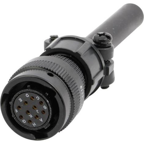 Amphenol 62IN 16A 10 6S/4A Connettore circolare Presa dritta Tot poli: 6 Serie (connettore circolare): 62IN 1 pz.