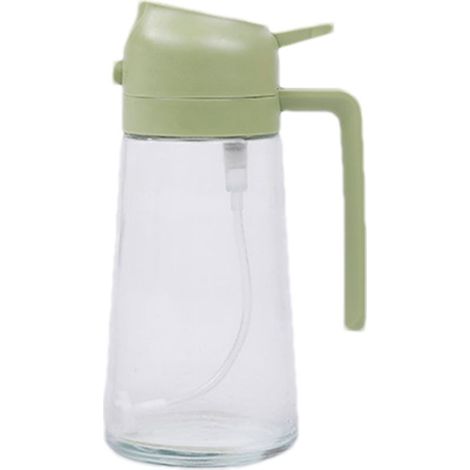 Flacon pulvérisateur d'huile de 470 ml, distributeur d'huile, flacon d'huile de cuisine, vaporisateur d'huile (1/5)
