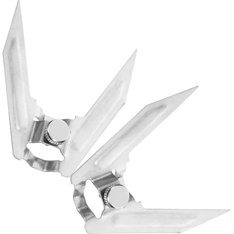 Fourchettes Rotatives - 2 Pièces - Acier Inoxydable - Pour Rôtisserie Électrique et Barbecue - Poulet Viande Poisson - 6,5 cm (1/5)