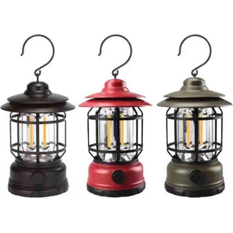Lampada Lanterna Lamp K-20 - Colore Nero