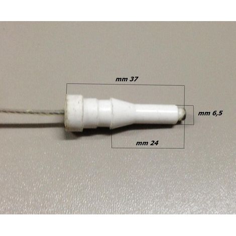 CANDELA CANDELETTA DI ACCENSIONE PIEZO CUCINA A GAS ADATTA IGNIS H 2529 33 (1/2)