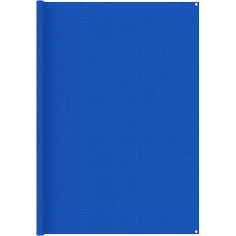 Tapis de tente, Tapis de jardin, Tapis de Camping extérieur 250x400 cm Bleu MKS45766 (1/4)