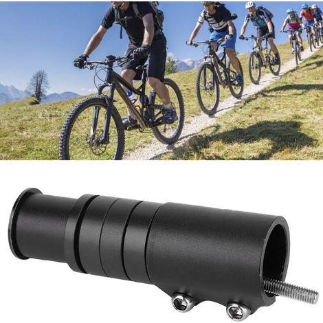 Potence Vélo en Aluminium pour Rehausser et Améliorer le Contrôle du Guidon (1/4)