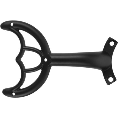 Support de Ventilateur de Plafond Noir 1 Pièce en Alliage de Zinc Bras de Remplacement, Installation Facile, Équerre Charge Lourde, Fête (1/5)