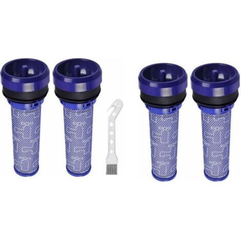 Lot de 4 Filtres Pré-Moteur pour Aspirateur Dyson DC37 DC33C DC39 DC28C DC53 92341301, lavables Pre Motor Filtres pour aspirateur Dyson, 2 filtres et 1 outil de nettoyage(DC39) (1/4)
