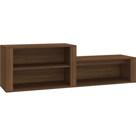Maison Exclusive - Mueble zapatero madera contrachapada marrón ro (1/5)