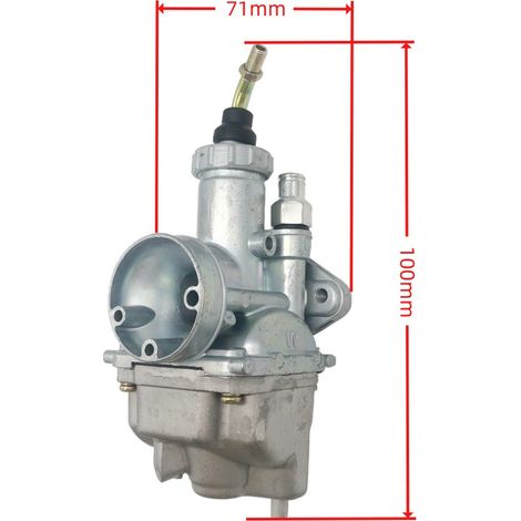 YFM225 Rotary Valve Carburetor 404-033 for Yamaha Moto 4 Quad (125/250) – Fuel Accessories – High Atomization Efficiency – Throttle Body Assembly – Excellent Fuel Consumption