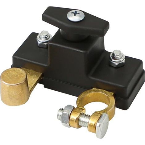 Interrupteur de déconnexion de batterie voiture, interrupteur coupure batterie voiture 12v 24v, pièces coupure courant anti-fuite pour véhicule universel (1/5)