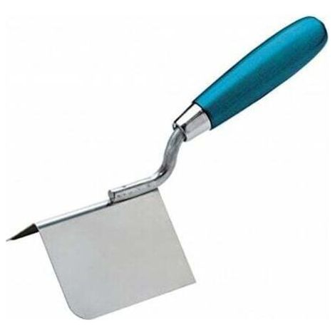 Trowel for exterior corners, handle 8 x 6 cm. (1/3)