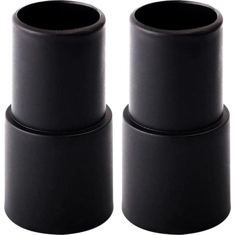Set di 2 adattatori universali neri da 32 mm a 35 mm per tubi flessibili e accessori per aspirapolvere (1/5)