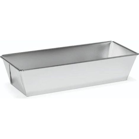 IMF molde cake inoxidable 26x11x8 cm 0873 , Molde cake inoxidable 26 x 11 x 8 cm. -Marca IMF. -Fabricado en acero con recubrimiento antiadherente interior extra resistente sin PFOA