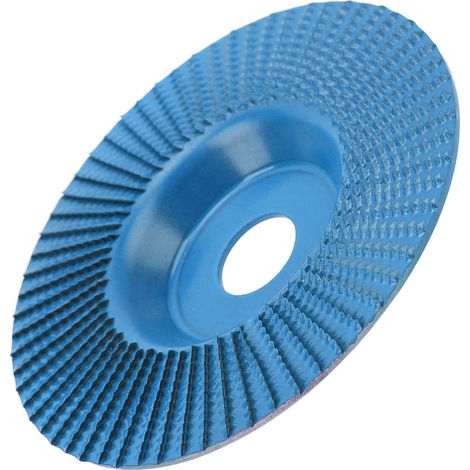 Disque de façonnage en carbure 125mm pour sculpture sur bois, outil bricolage bleu (1/5)