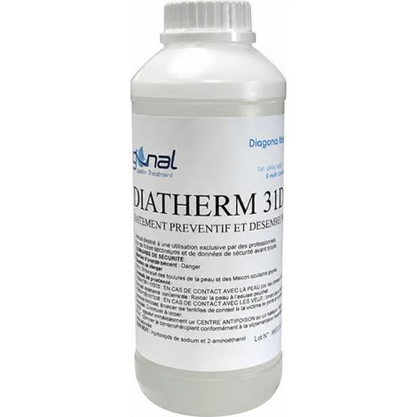 Liquide de protection et traitement des installations de chauffage DIATHERM 31D, 1 litre