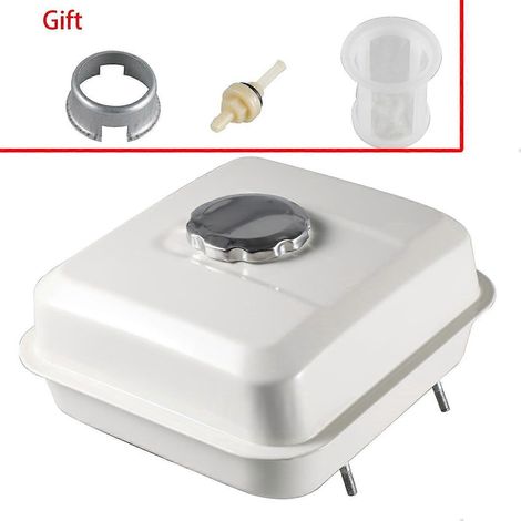 Benzinhahn mit Filter und Verschlusskappe für HONDA GX140 4 PS, GX160 5,5 PS und GX200 6,5 PS Motoren. Motor, Regenerator, weiß. Ersetzt 17510-ZE1-020ZA. (1/5)