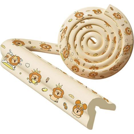 Protection d'angle épaisse anti-collision pour bébé Longueur totale 2 m Pour enfants Maison quotidienne pare-chocs de table (1/4)
