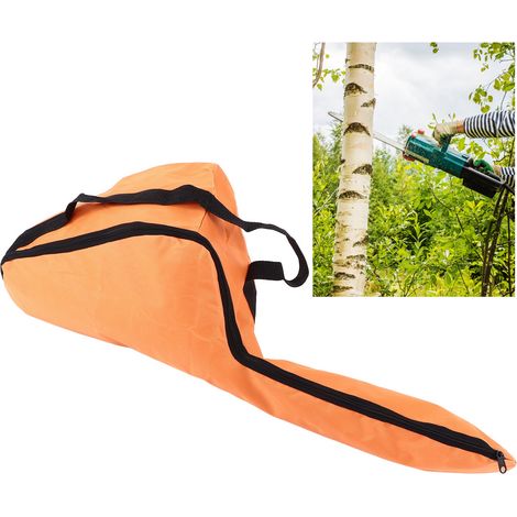 Sac de Rangement Portable pour Scie à Chaîne Couleur Orange Accessoire de Jardinage - KZQ (1/5)