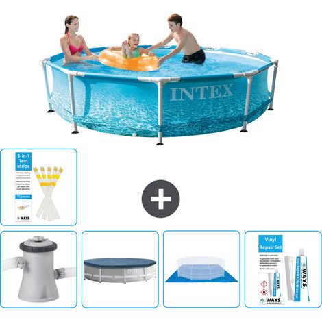 Frame Pool Rund - 305x76 cm - 6-teilig S22442 (1/4)