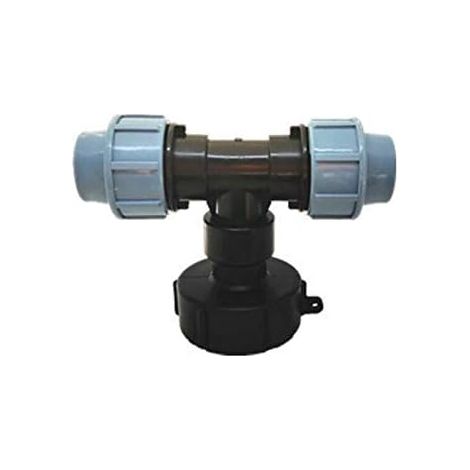 Adapter, for 20mm pipe fittings, straight fitting/elbow fitting/T fitting, to help control and regulate water flow (25mm T fitting) (1/5)