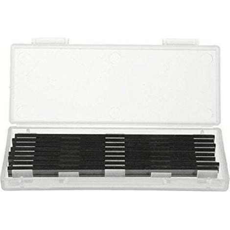 Enowelir 10 Wendehobelmesser aus HSS, 82 mm x 5,5 mm, für Bosch, Black & Decker, Mafell und Trimec Hobelmaschinen