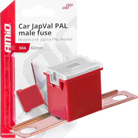Fusible macho para coche Japval PAL de 62 mm y 50 A amio-03429 (1/4)